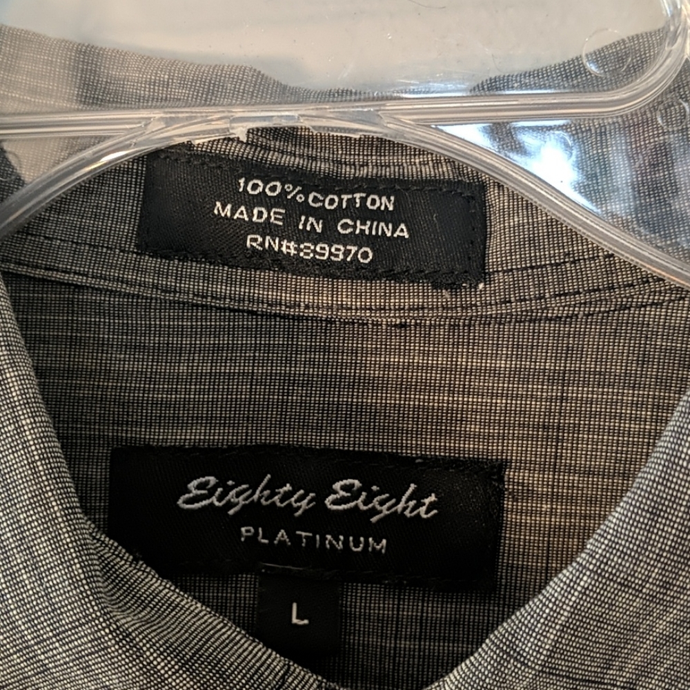 Button up shirt, 100% cotton